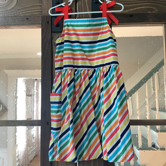 Hanna Andersson rainbow stripe dress - Picture 2 of 4